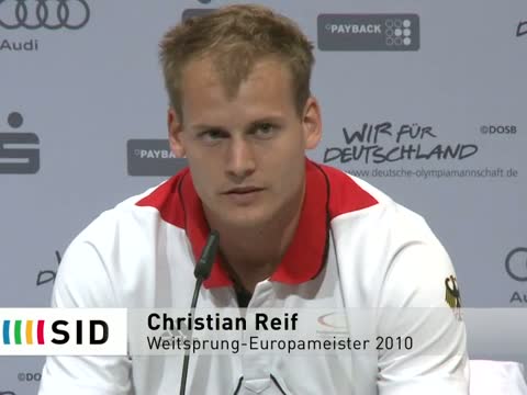 Christian Reif peilt Weitsprung-Medaille an