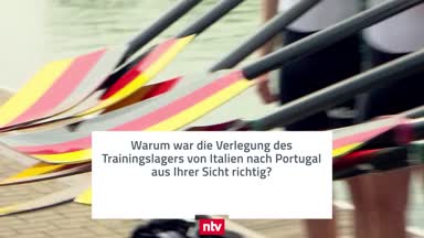 Ruder-Star: Coronavirus "schwirrt in unseren Köpfen"