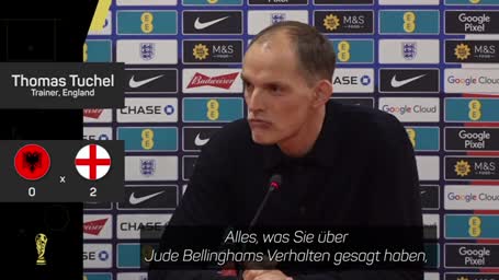 Tuchel: Bellingham-Auswechslung war richtig Tuchel: Bellingham-Auswechslung war richtig