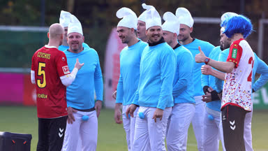 "Papa Schlumpf" leitet Kölns Karnevals-Training