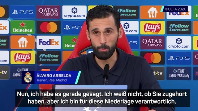 Arbeloa nimmt erneuter Pleite auf seine Kappe