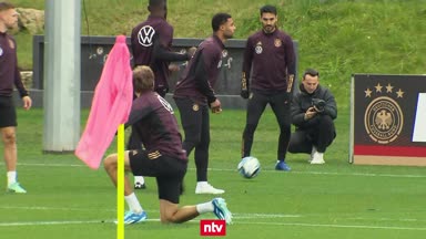 DFB-Team trainiert jetzt mit Musik