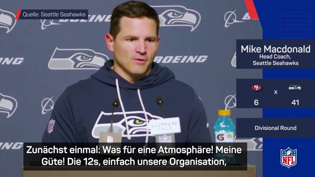 Seahawks überwältigt: "Was für eine Atmosphäre!"