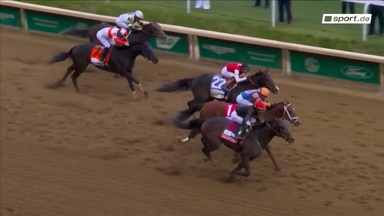 Das gab's noch nie! Sensation beim Kentucky Derby