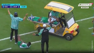 Sanitäter fährt Fußball-Profi an