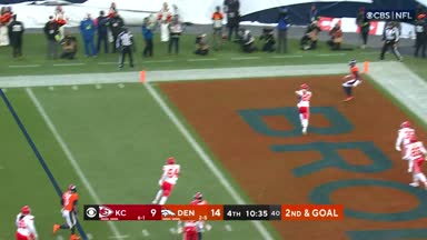 Touchdown! Wilson findet Sutton in der Endzone