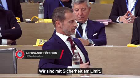Ceferin: "Sie würden uns körperlich angreifen!" Ceferin: "Sie würden uns körperlich angreifen!"