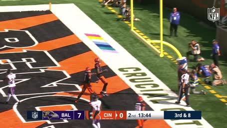 Touchdown! Burrow findet Higgins!