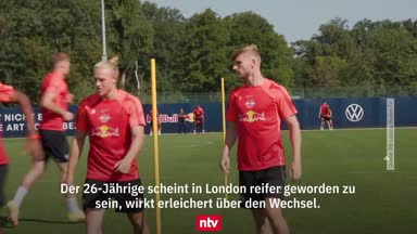 Timo Werner erleichtert nach Wechsel
