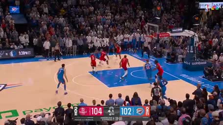 OKC siegt in Double-OT-Krimi gegen Rockets