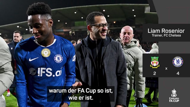 Rosenior lobt Wrexham nach FA-Cup-Thriller Rosenior lobt Wrexham nach FA-Cup-Thriller