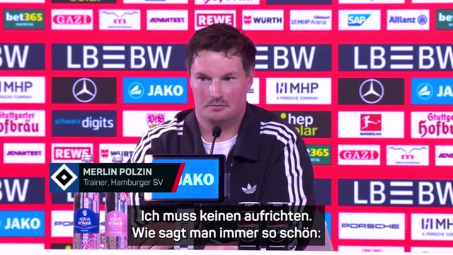 Polzin bleibt positiv: "Muss keinen aufrichten"