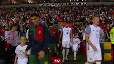 Highlights: Ronaldo-Doppelpack! Portugal löst EM-Ticket