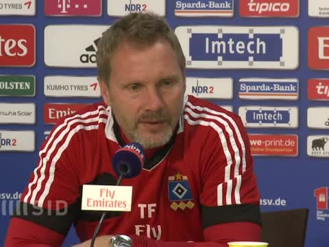 HSV-Trainer Fink vor Bayern-Spiel: Außenseiterrolle liegt uns