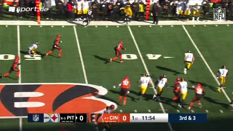 Pick Six! Bengals-Defensive schockt Steelers
