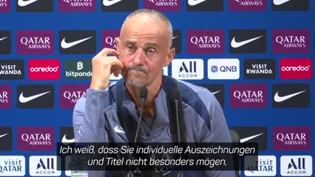 Ballon d'Or? Enrique singt für Dembele