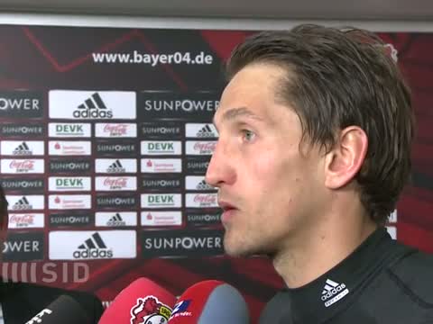 René Adler nach seinem Comeback im Tor von Bayer Leverkusen