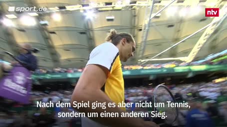 Zverev feiert DFB-Sieg nach eigenem Erfolg