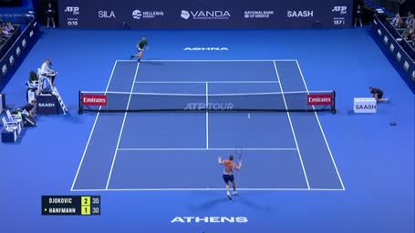 Djokovic triumphiert über Hanfmann