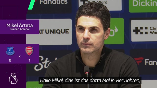 Arteta: "Wir genießen den Prozess des Gewinnens" Arteta: "Wir genießen den Prozess des Gewinnens"