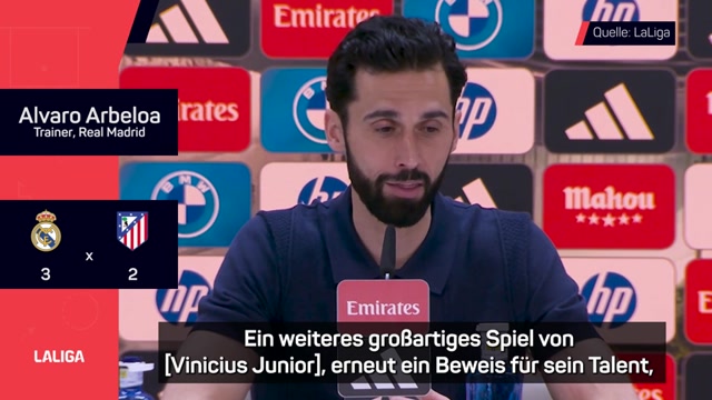 Arbeloa schwärmt von fast perfektem Vini Jr.