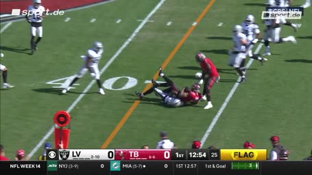 Highlights: Bucs-Blitzstart gegen Raiders
