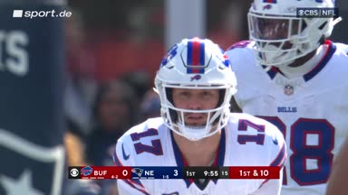 Interception! Traumstart für die Patriots-Defense