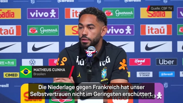 Cunha will bei WM mit Brasilien "Geschichte schreiben"