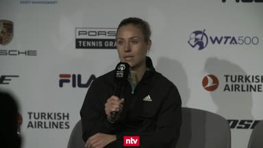 "Traurig": Kerber in Stuttgart mit frühem Aus