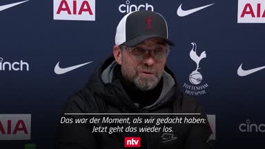Klopp: "Da dachte ich: es geht schon wieder los ..."