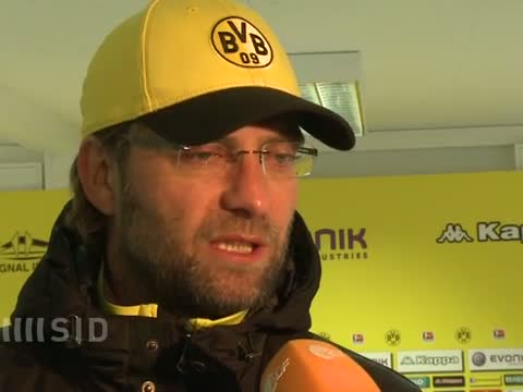 Klopp freut sich über seinen ersten Heimsieg im Revierderby