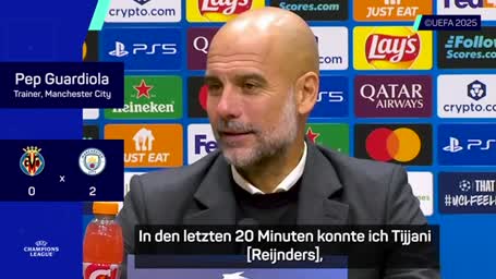 Guardiola: "Spieler fühlen, dass wir stärker sind"
