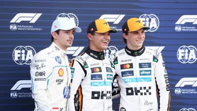 F1-Qualifying: Norris schlägt Trainings-Champion Leclerc