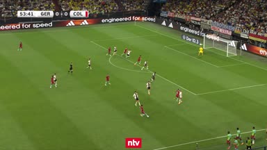 Tolle Flanke, toller Kopfball, verdiente Führung!