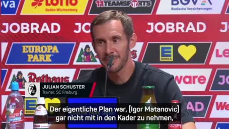 Schuster: "Er hat im Training jeden Ball reingemacht"