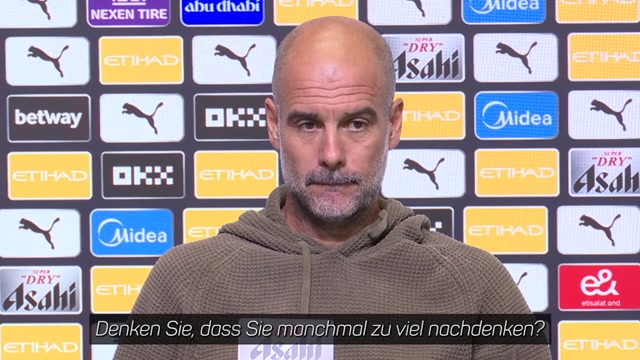 Guardiola: "Wenn es funktioniert, bin ich ein Genie" Guardiola: "Wenn es funktioniert, bin ich ein Genie"