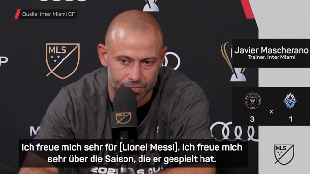 Mascherano schwärmt von Messi Mascherano schwärmt von Messi