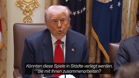 Donald Trump droht WM-Gastgeberstadt