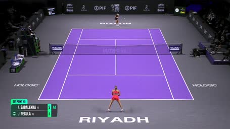 Highlights: Sabalenka ringt Pegula nieder