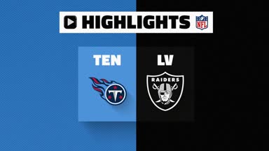 NFL Highlights: Titans @ Raiders