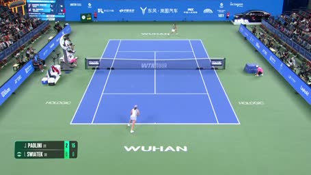 Highlights: Paolini deklassiert Swiatek