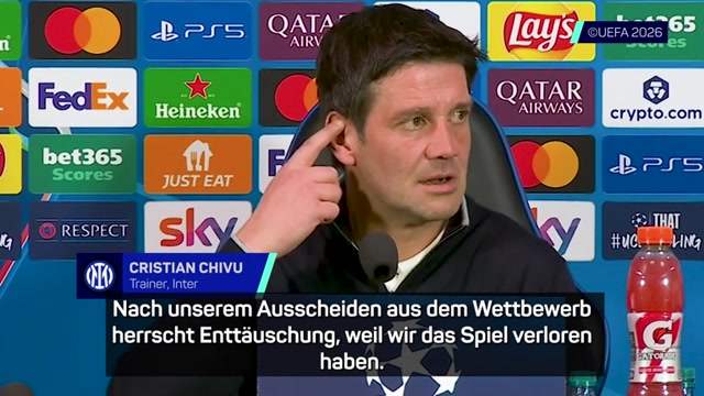 Inter-Trainer nach Bodo-Pleite entsetzt