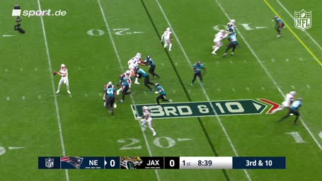 Patriots tanzen sich zum Touchdown