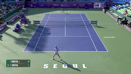Highlights: Swiatek dominiert Cirstea in Seoul