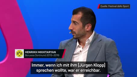 Mkhitaryan: "Klopp schuldet mir noch 50 Euro"
