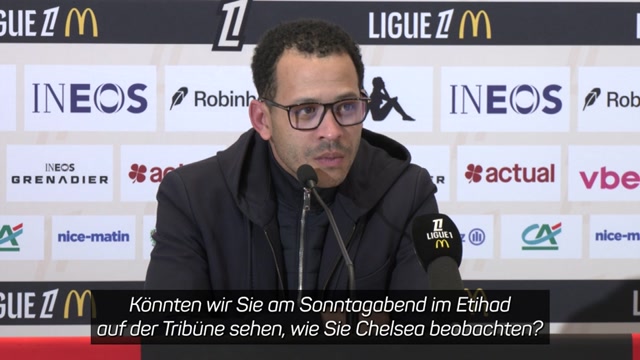"Wer weiß?": Rosenior scherzt über Chelsea-Gerüchte "Wer weiß?": Rosenior scherzt über Chelsea-Gerüchte