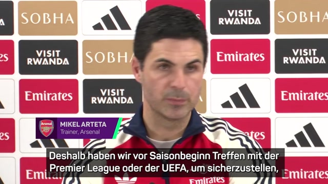 Arteta zu Vini Jr. Vorfall: "Keinen Platz für Rassismus" Arteta zu Vini Jr. Vorfall: "Keinen Platz für Rassismus"