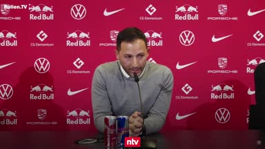 Tedescos ersten Worte als Trainer von RB Leipzig