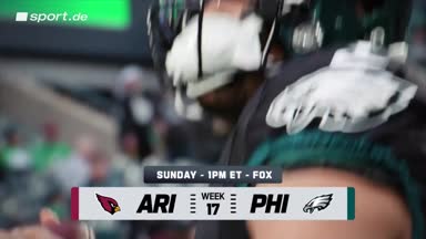 NFL Preview: Eagles empfangen Cardinals