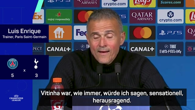 Enrique: Vitinhas beste Szene war der Ballverlust Enrique: Vitinhas beste Szene war der Ballverlust
